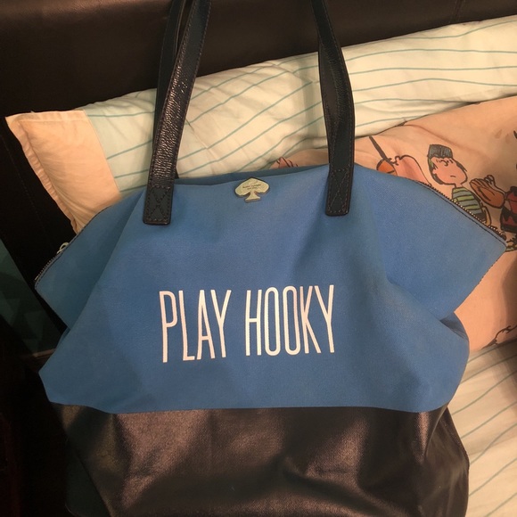 Kate Spade “Play Hooky” tote. GUC - Picture 1 of 5
